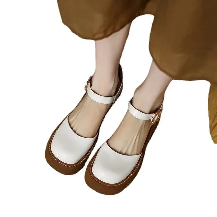Women's Fashion Personality Soft Leather High Heels