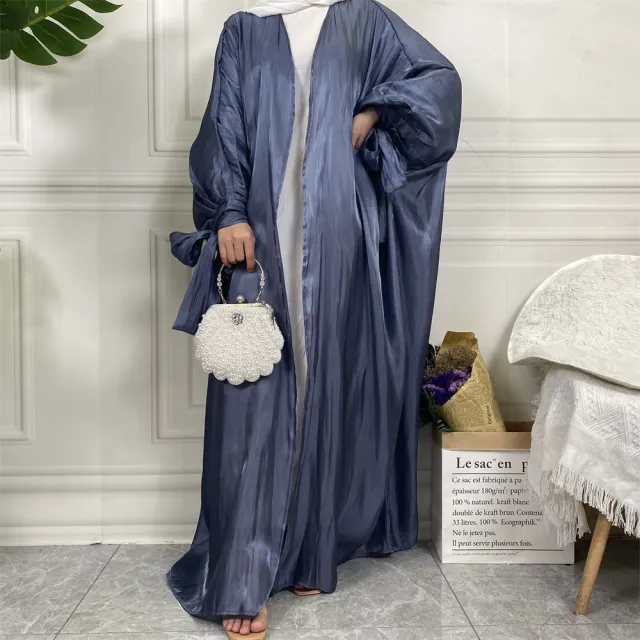 Fashion Arab Cardigan With Robe Grey - Shop at LoveMi