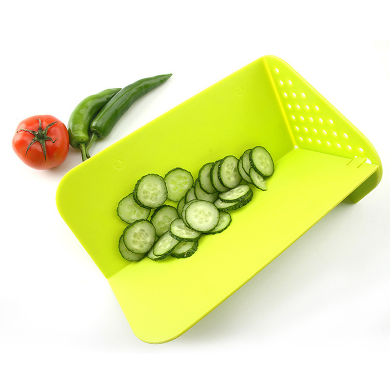 Title 4, Creative Kitchen Portable Folding Plastic Cutti...