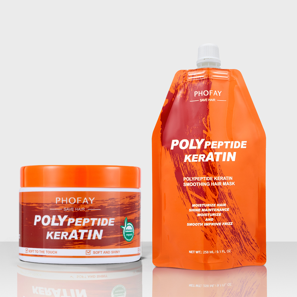 RESTORATIVE CREAM FOR BURNT HAIR PHOFAY POLY KERATIN