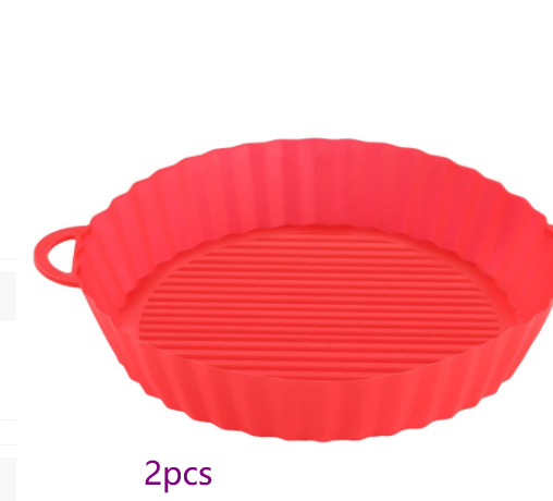 Non-Stick Silicone Air Fryer Tray Grill Pan Reusable Liner