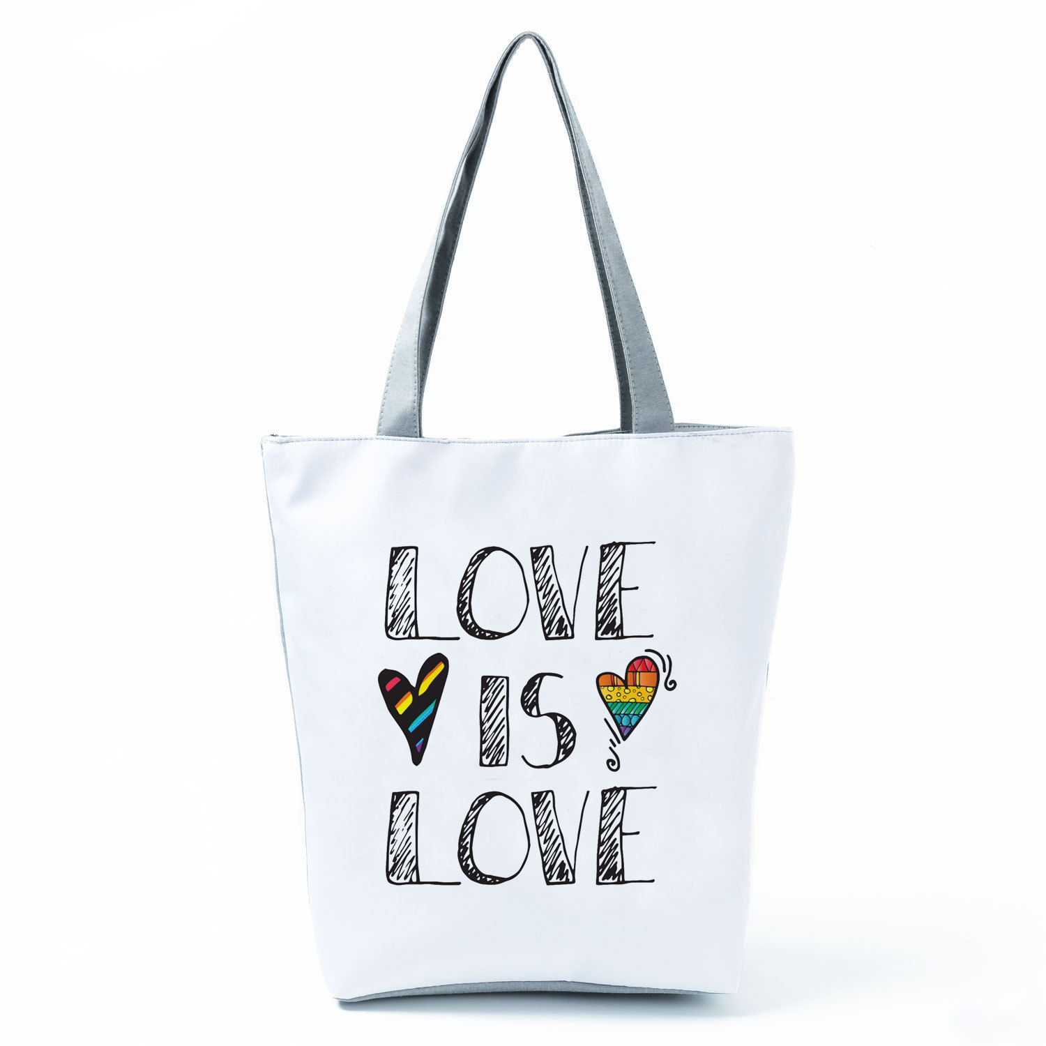 Title 13, Rainbow English bedruckte Casual Schultertasche...