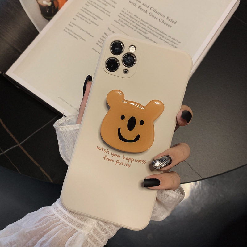 Koala Mobile Phone Case Bracket Applies Liquid Silica Gel