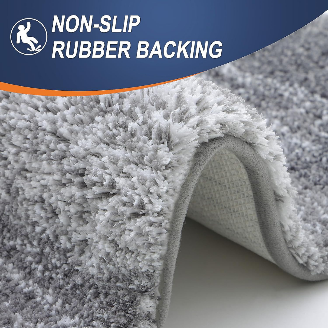 Bathroom Rugs Mat Extra Soft Absorbent Microfiber Bath Rugs Rubber Backing Quick Dry Machine Washable Bath Mats For Bathroom thumbnail 3