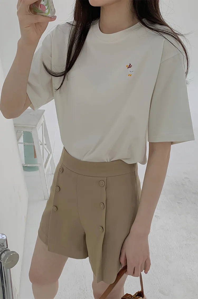 A-line Pleated All-match Spring And Summer Women's Pants Regular Slimming - Camel