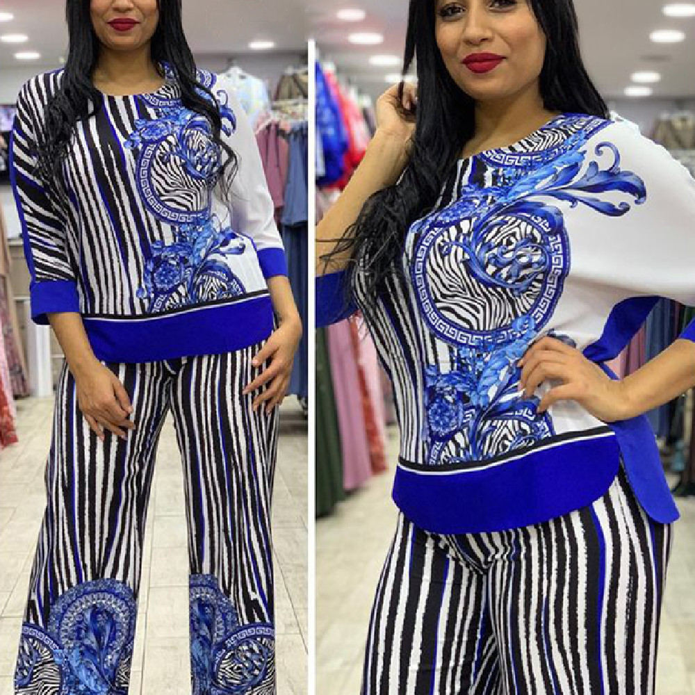 Large Size Casual Suit New Product Positioning Flower Elegant Women