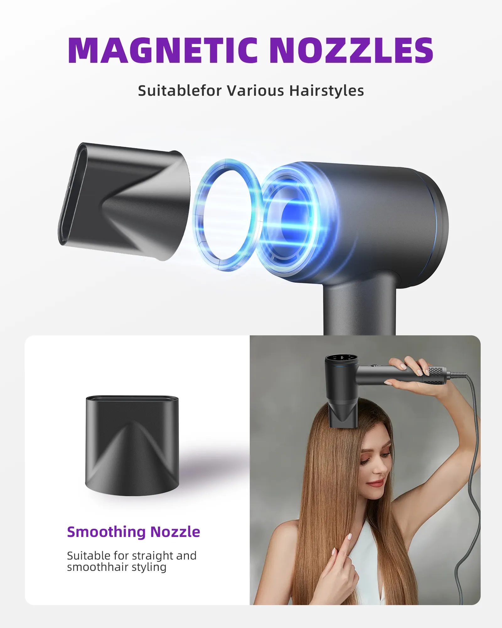 Hair Dryer, Professional Ionic Dryer