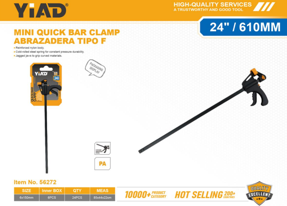 Mini Quick Bar Clamp- Only Support Self-pickup, Free Shipping Price Is Anti-auction Pric