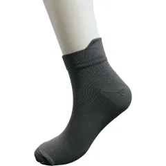 Four Seasons Short Compression Socks Sports Night Running - Grey - View 1