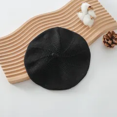 Berets Are Available In Multiple Colours - Black - View 1