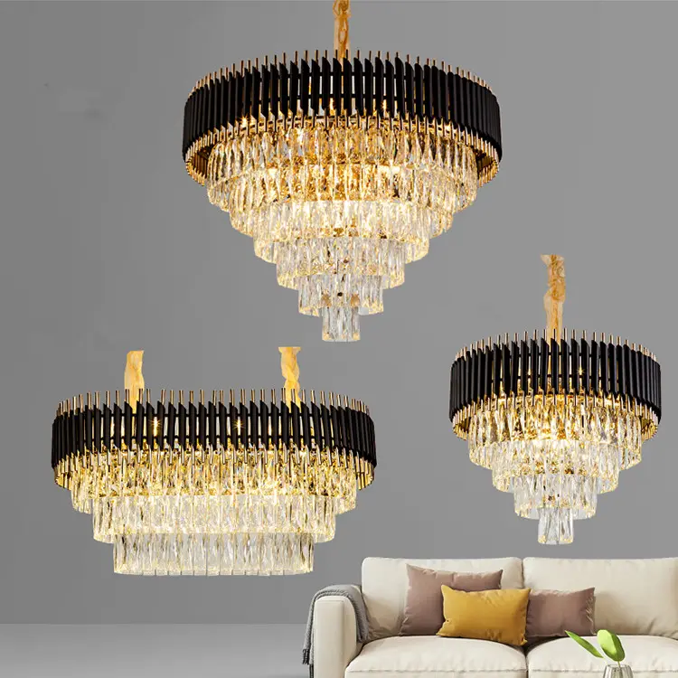 Creative Crystal Living Room Chandelier Nordic Simple Light Luxury