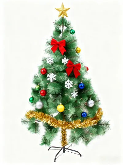 Partygo Green Pine Needle 180cm  210cm For Christmas