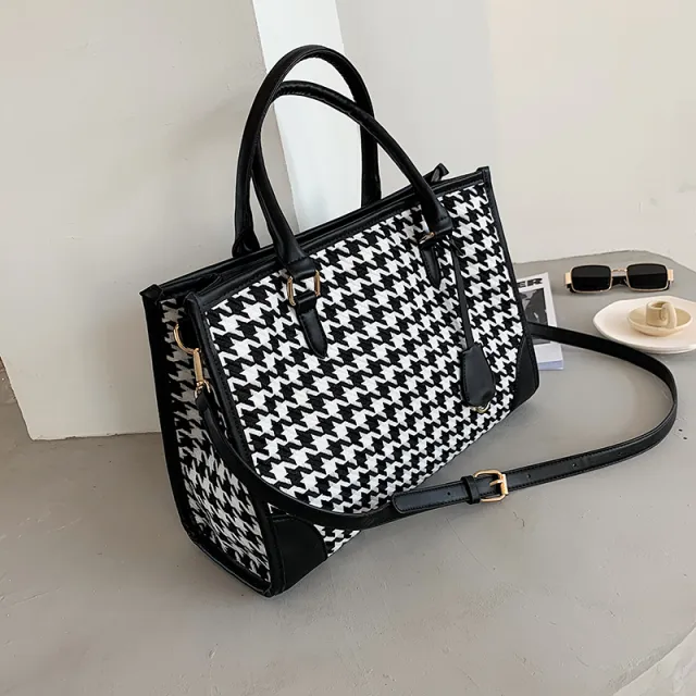 Summer Fashion All Match Shoulder Bag Large Capacity Tote Bag Black - Shop at LoveMi