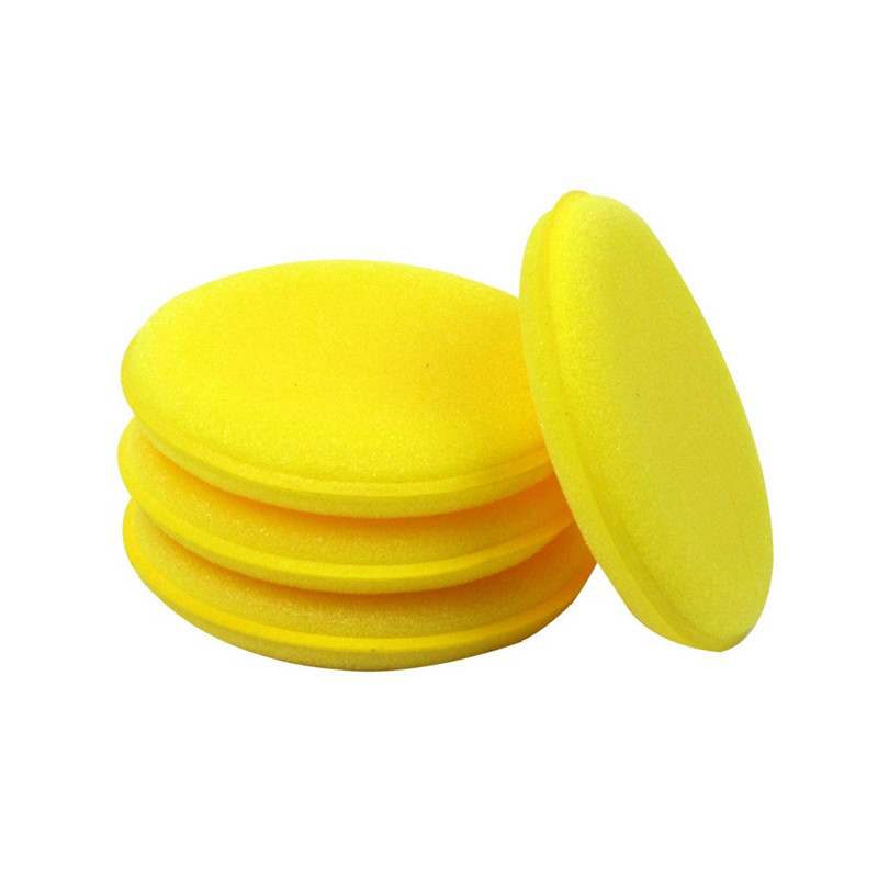 Compressed Round Waxing Sponge 12 Packs