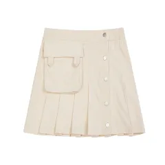 Workwear Jacket Men's Lapel Loose - Skirt - View 1
