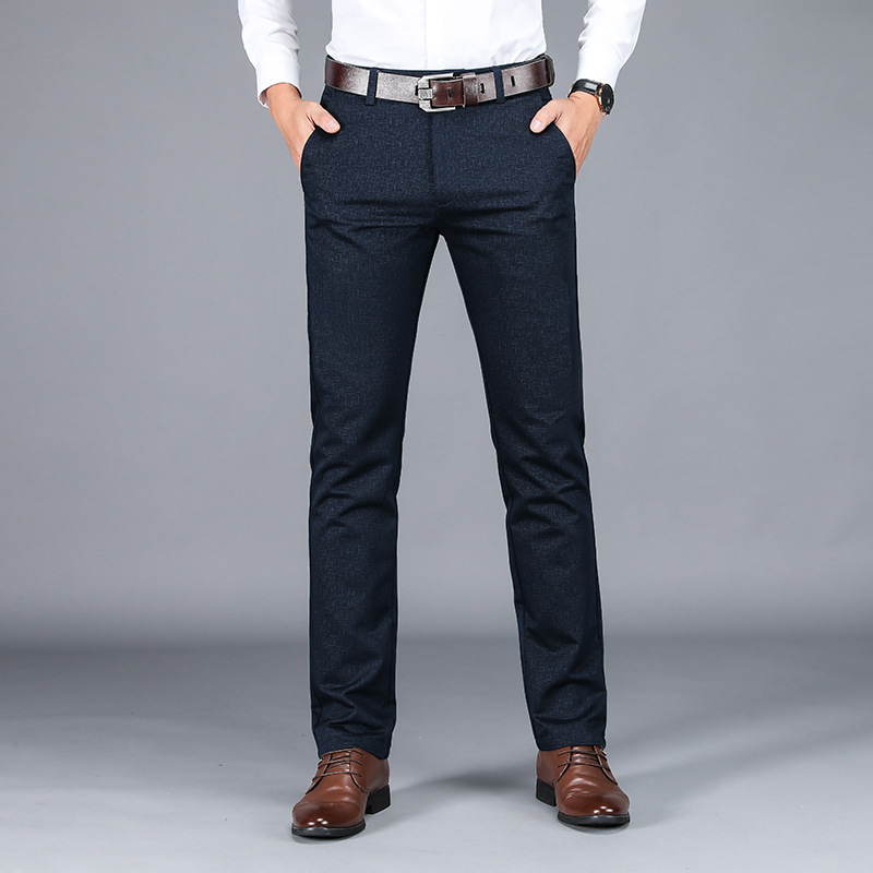 Title 1, Neue Herren Business Casual Hose Gerade Beine E...