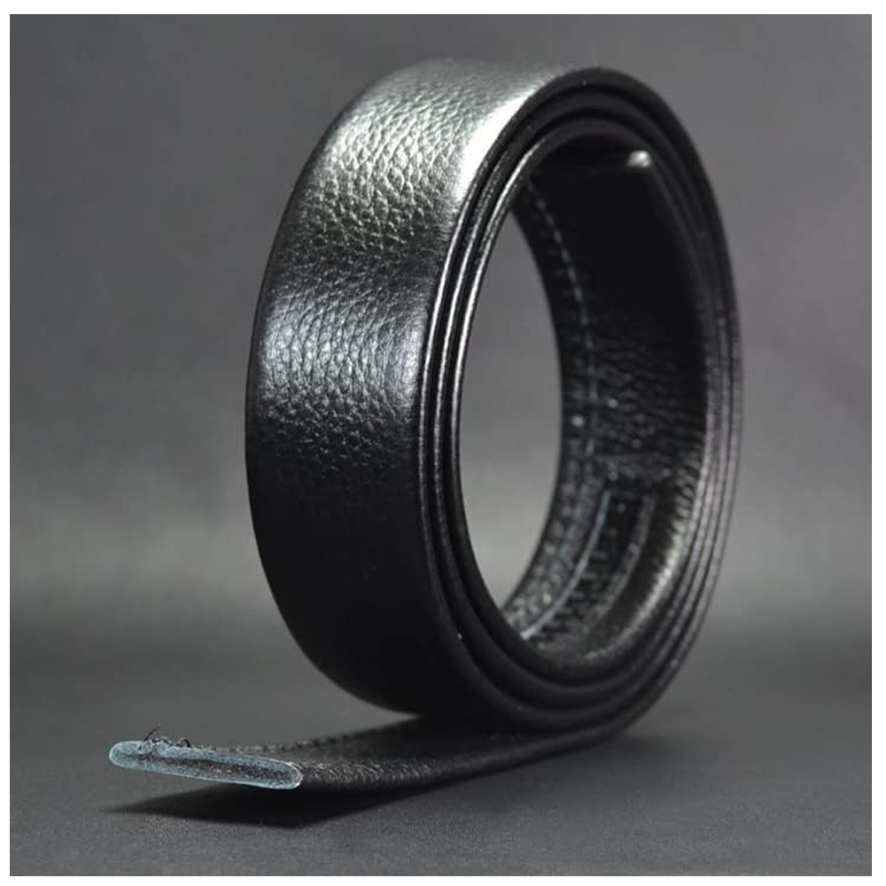 Men Belt Leather Belt For Men With Anti-Scratch Buckle Control Design For Formal Work Or Casual — foto 4