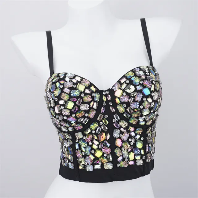 Thorax Nail Bead Bright Diamond Versatile Strap Black Color - Shop at LoveMi