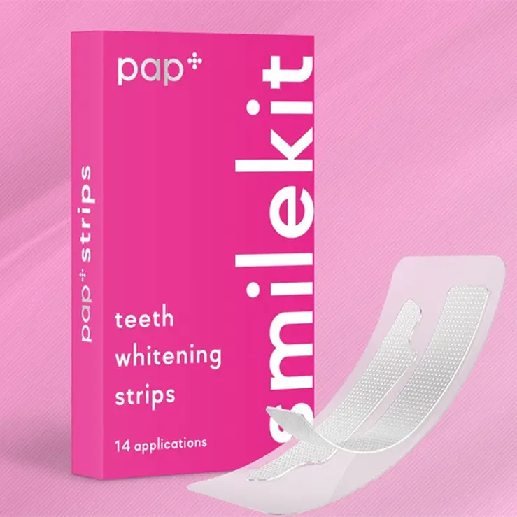 PAP Whitening Teeth Stickers Dazzle Strips