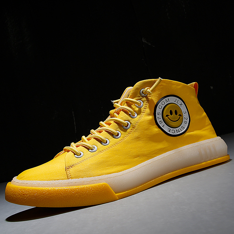 Title 7, High top canvas shoes