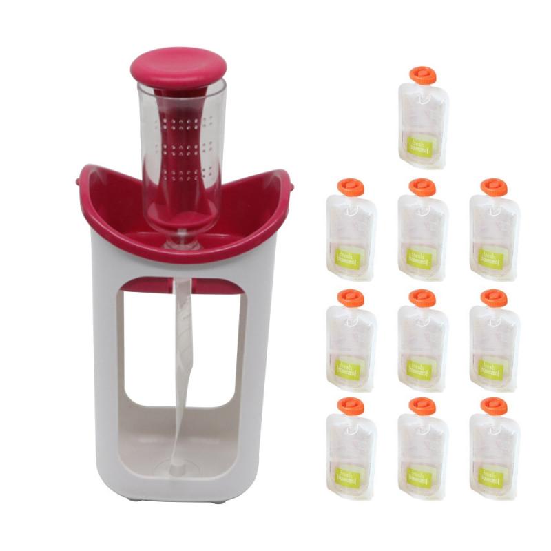 Convenient Fruit Juice Supplementary Food Bagging Children's Puree Squeezer