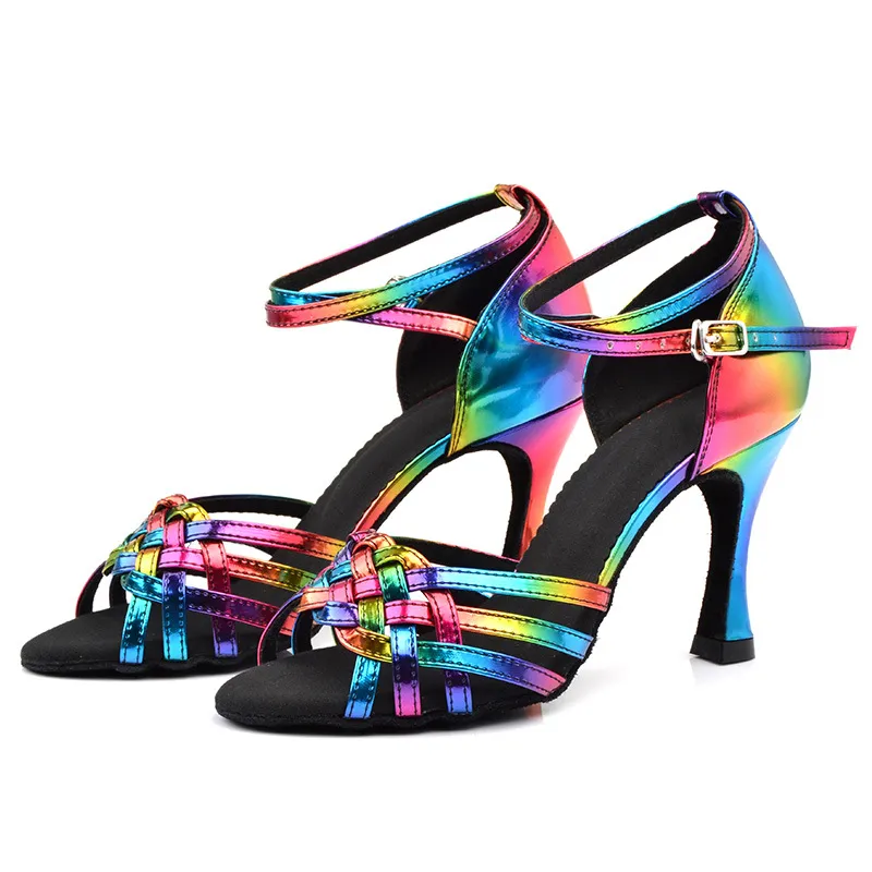 Soft Sole High Heel Latin Dance Shoes - Symphony-6Cm-38