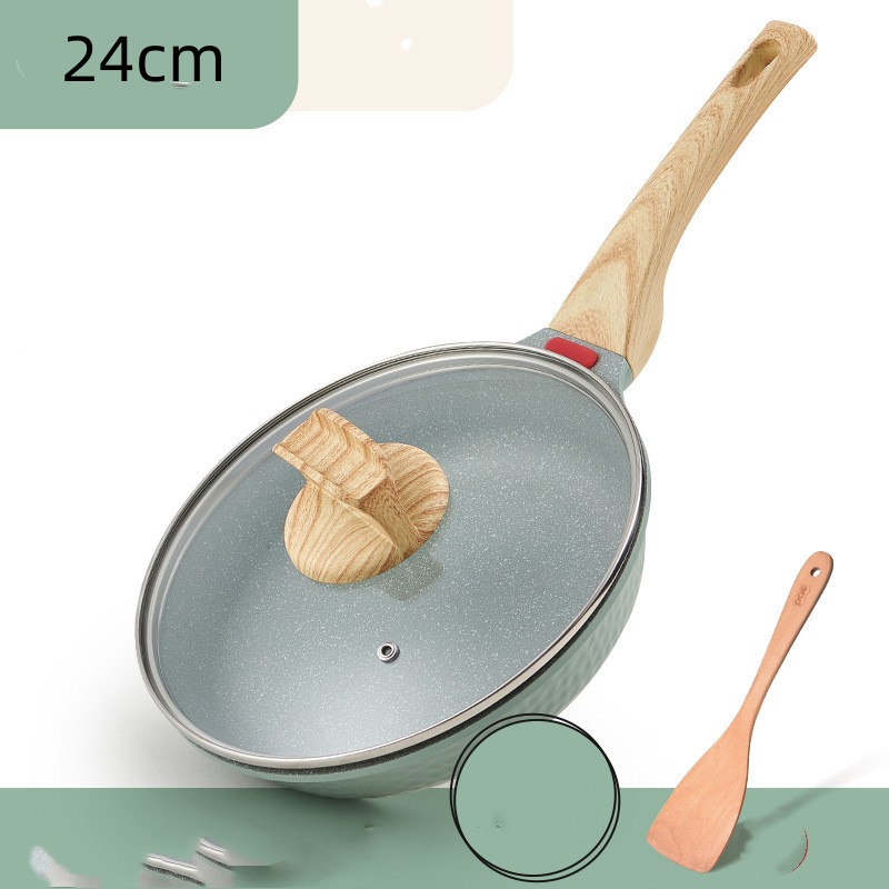 Title 3, Medical Stone Flat Non-stick Pan Household Indu...