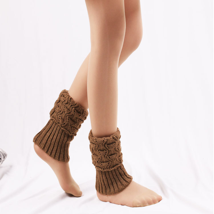 Title 6, Hollow leg boot cover woolen leg cover warm dec...