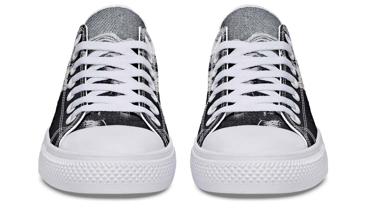 Fashion Print Couple Low-Top Canvas Shoes