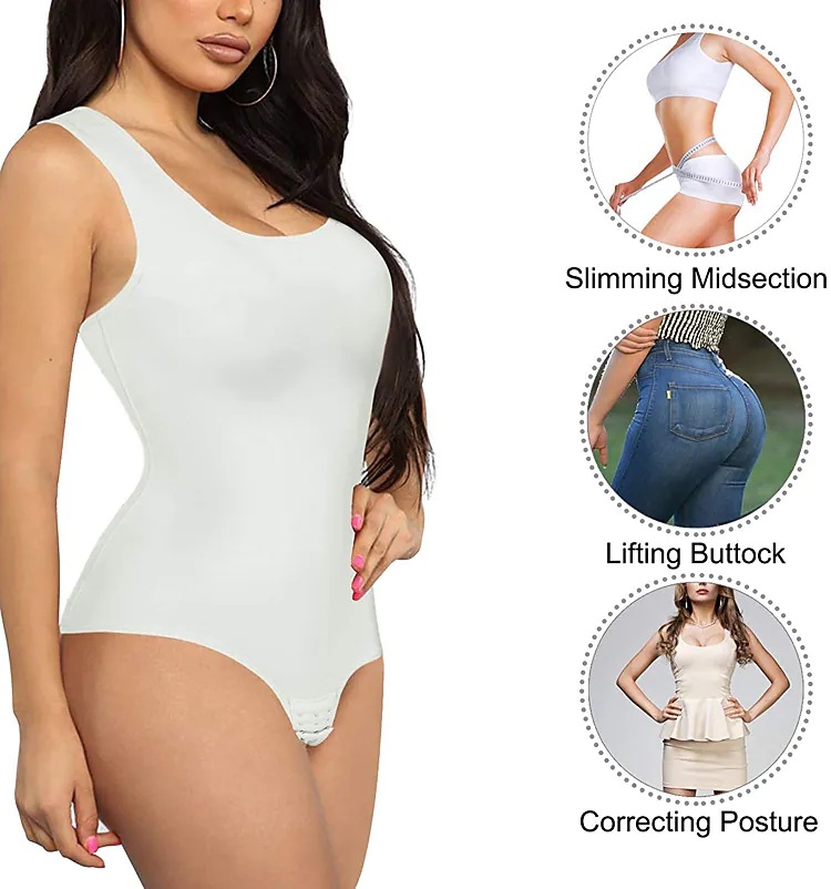 Triangle Body Sculpting Bodysuit Beautiful Back - Image 5