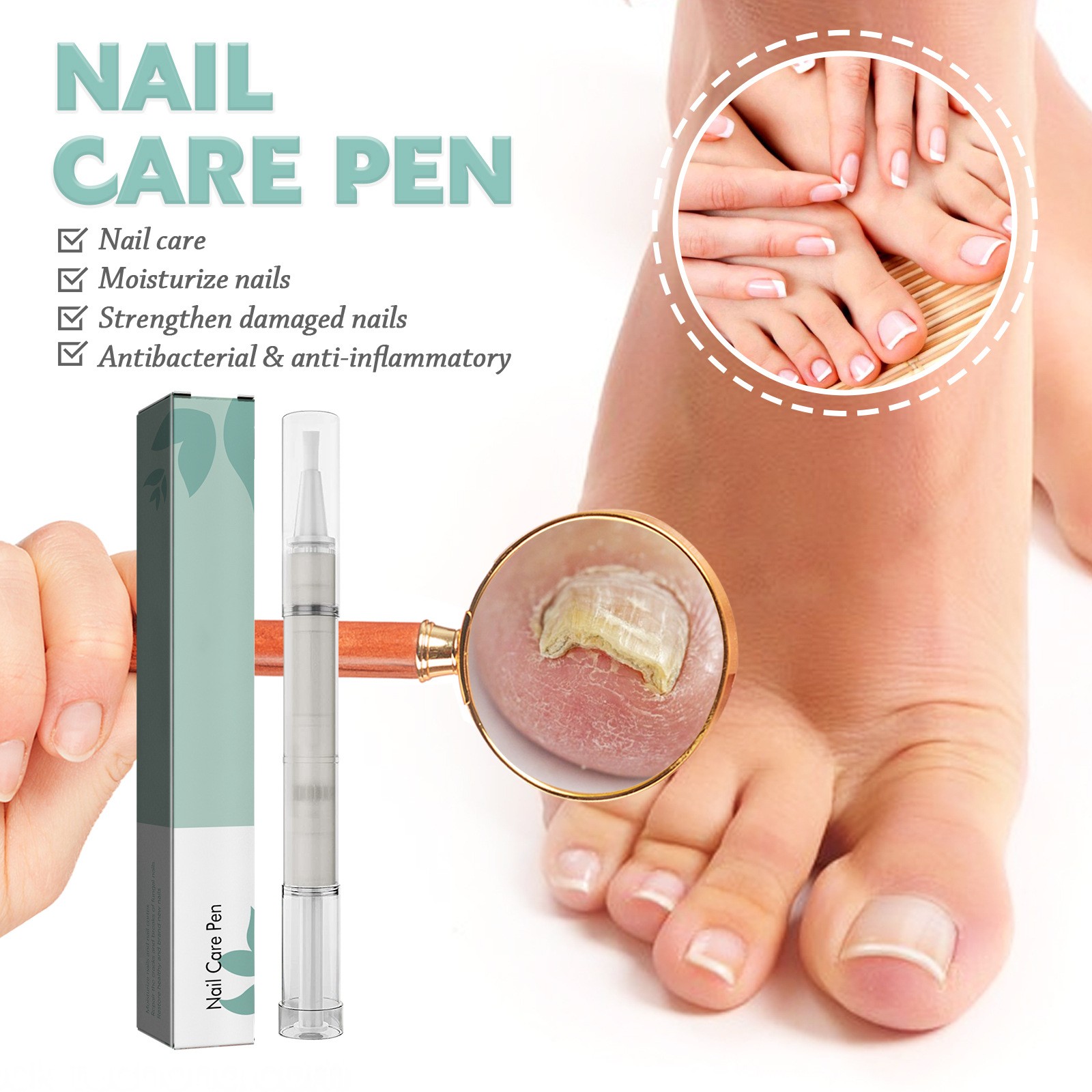 Nail Repair Pen Nail Removal Dead Skin Barbed Moisturizing Repair Pen - Image 5