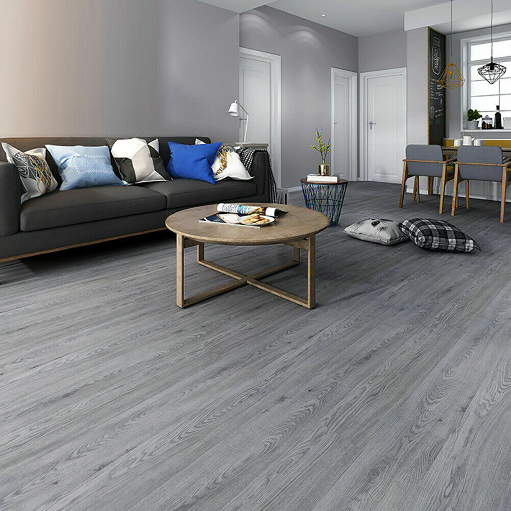 5mA Floor Planks Tiles Self Adhesive Wood Effect Vinyl Flooring Kitchen — image 12