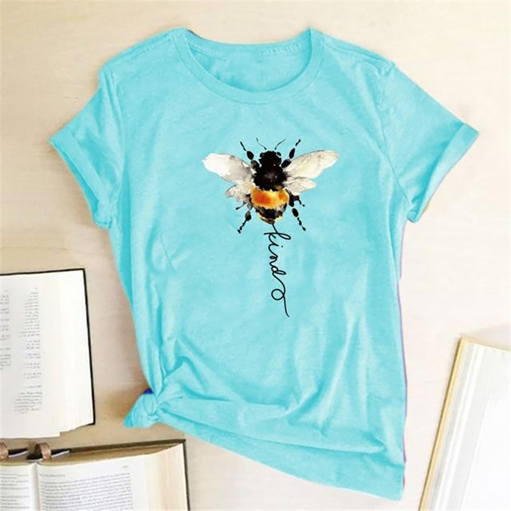 Title 6, Popular Loose Running 3D Printed Bee Fashion Ca...