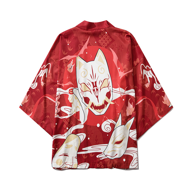 Dao Robe Men's Hanfu Buttonless Cardigan