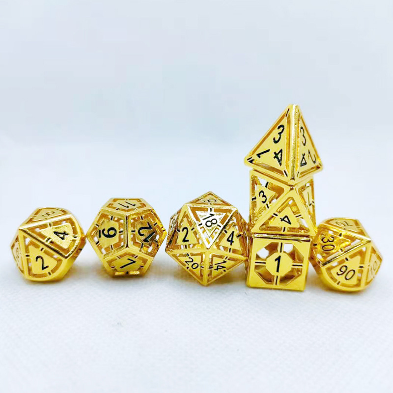 Fashion Black Word Hollow Dice - Image 3