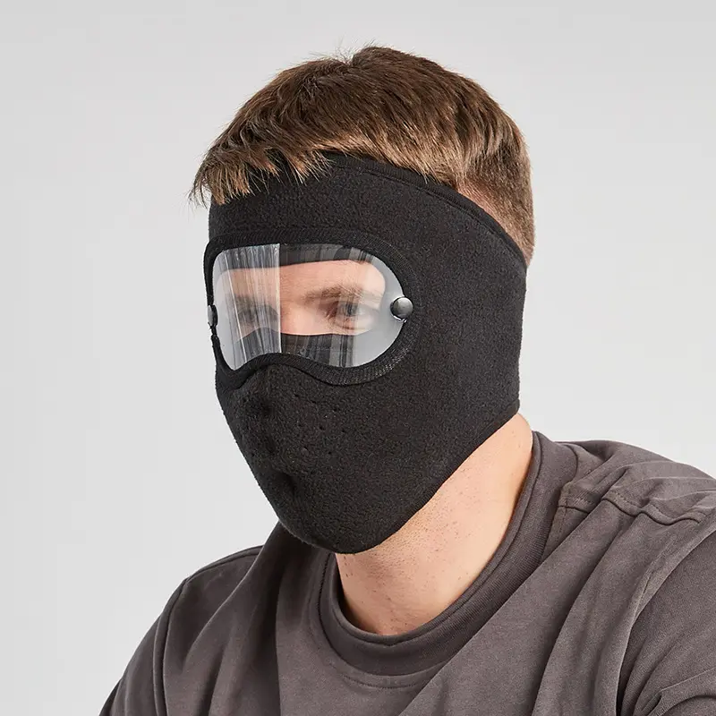 Polar Fleece Riding Windproof High-definition Goggles Anti-fog