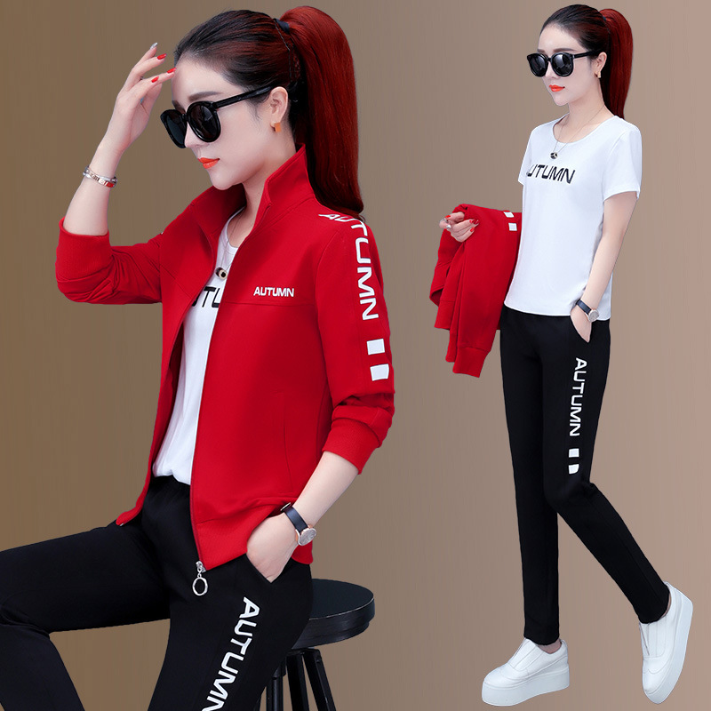 Women's Fashion Casual Loose Sports Suit - Image 3