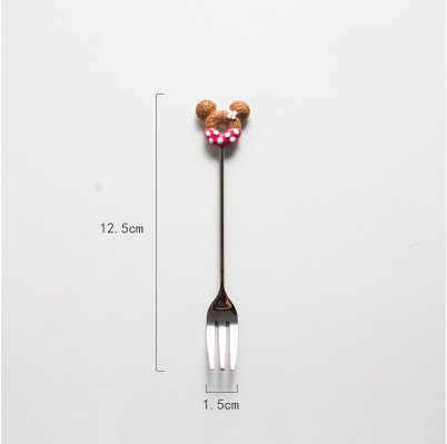 Title 3, Creative And Cute Stainless Steel Donut Spoon F...