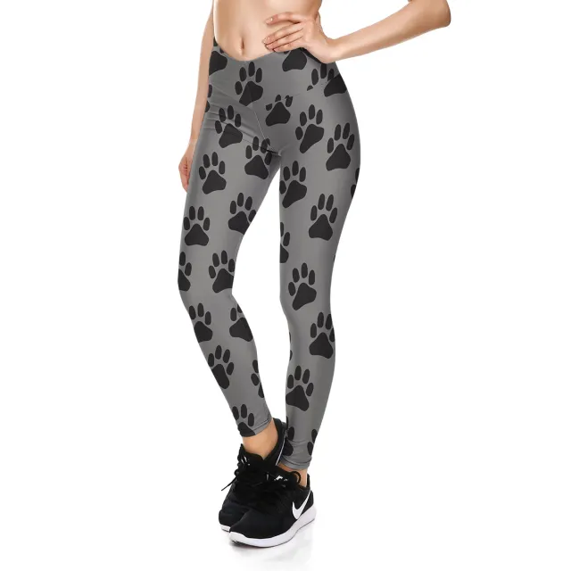 Summer Women's High Waist Sports Pants Photo Color S - Shop at LoveMi