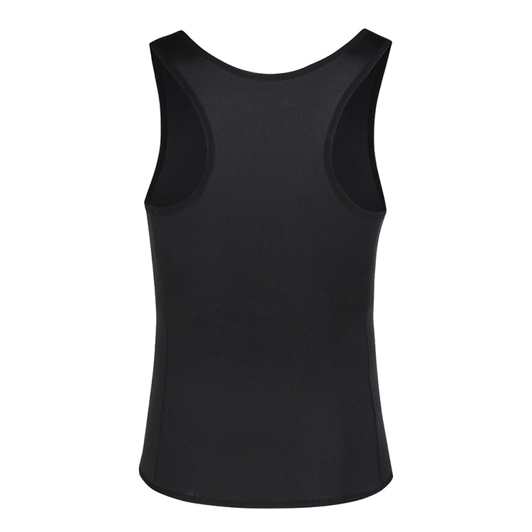 Title 5, Gilet Shapewear Fitness Homme à Trois Agrafes A...