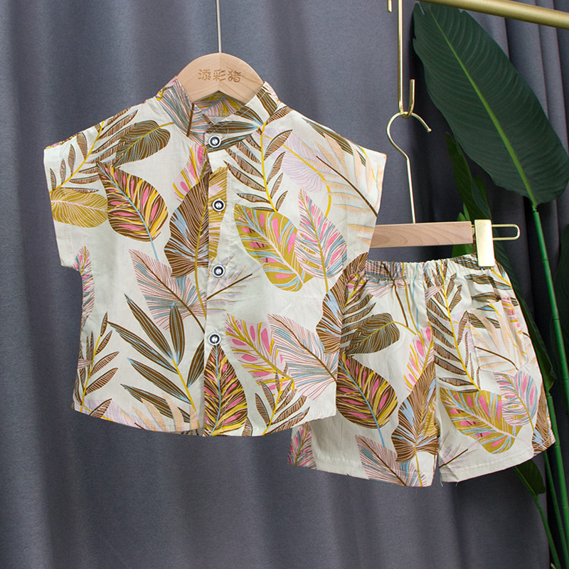 Summer Men's And Women's Baby Boy Suit