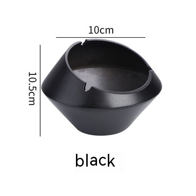 UFO Ashtray Black