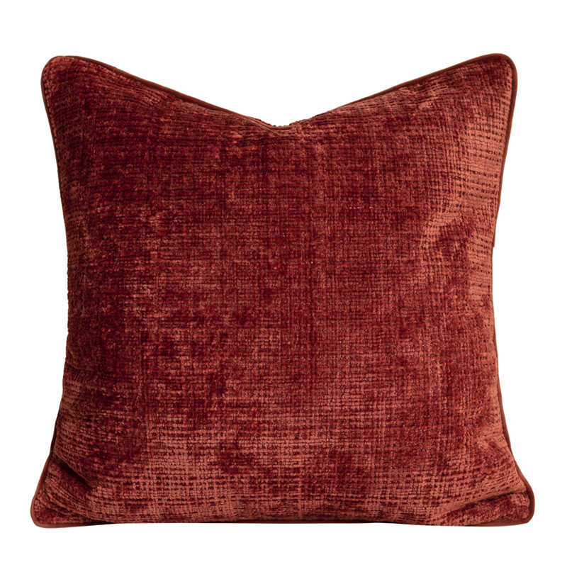 Orange square pillow