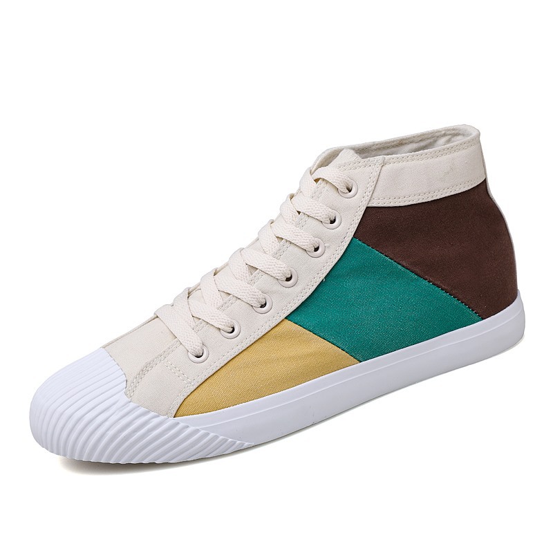 Title 6, Shell head high-top canvas men