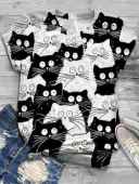 Black And White Cat
