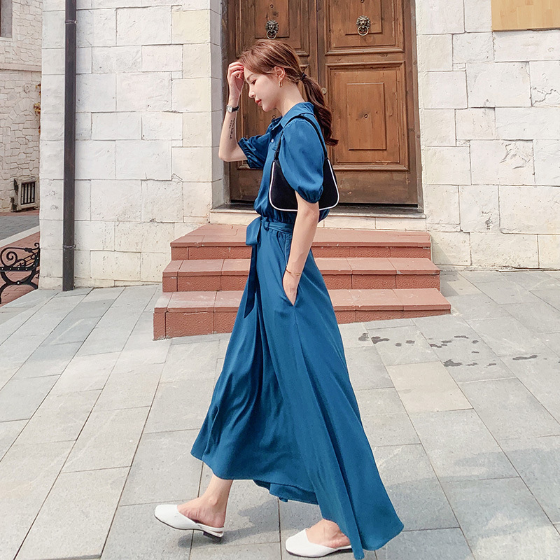 Chiffon A-Line Long Dress, picture 4 of 5