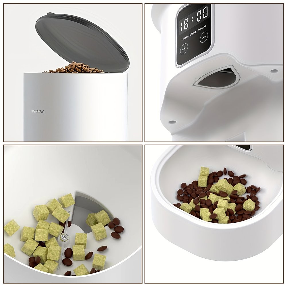 4L Pet Cat Feeder Automatic With Timer Food Dispenser For Dog Feeding — image 9