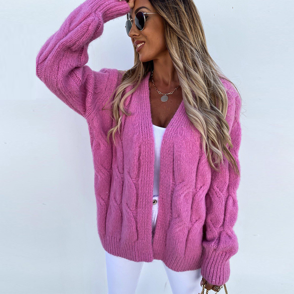 Title 5, Pull-over pour femmes, Cardigan, Style ample et...