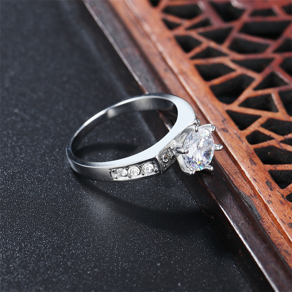 Affectionate Love Wedding Token Titanium Steel Ring