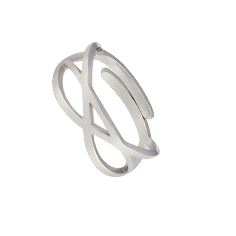 Retro Hip Hop Personality Simple Ring